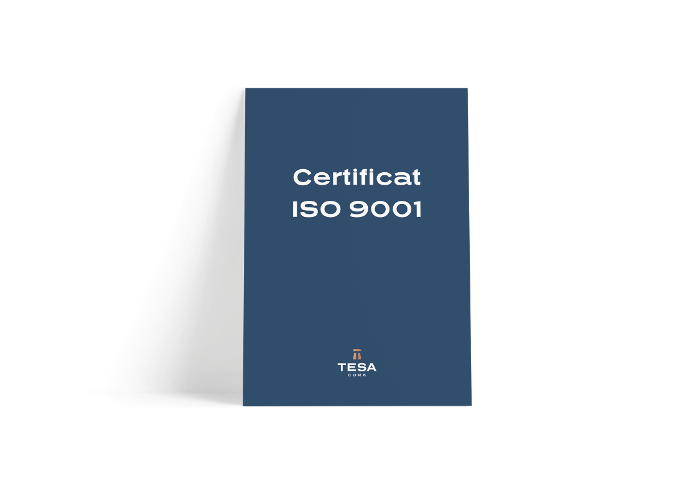Mockup Certificat ISO 9001-1