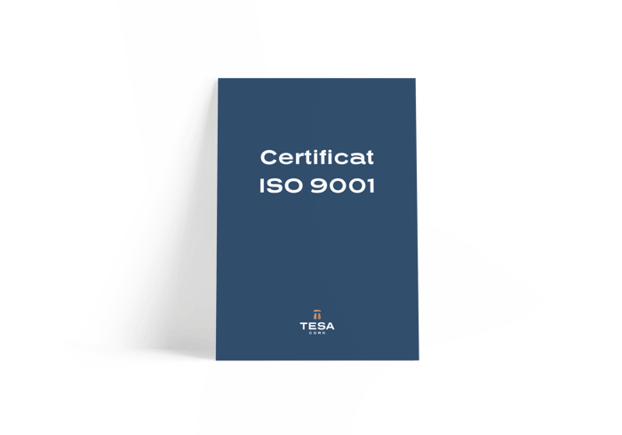 Mockup Certificat ISO 9001